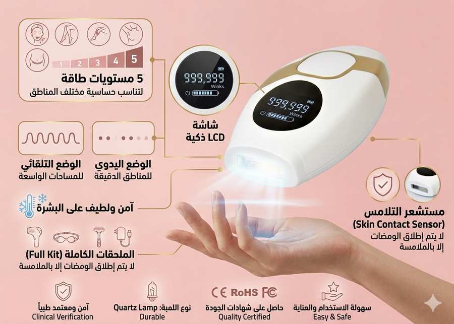 IPL Hair Removal Device 999K